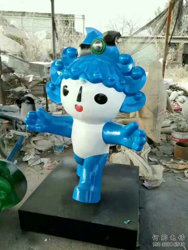 幾何福娃雕塑廠家 幼兒園小品 創(chuàng)意不銹鋼福娃雕塑價格