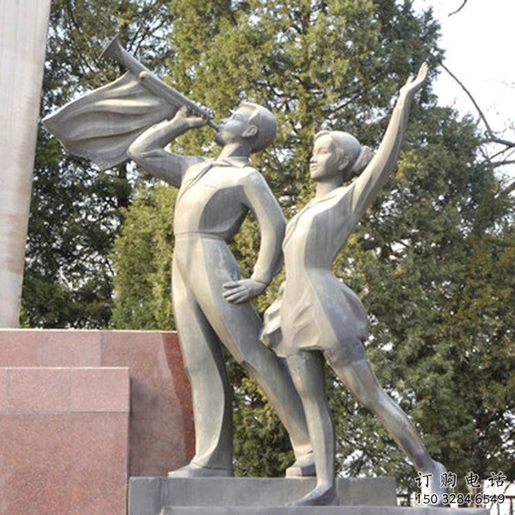 公園讀書雕塑廠家 戶外擺件  大型不銹鋼讀書雕塑廠