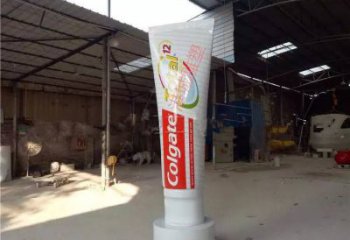 公園牙膏雕塑廠家 戶外擺件  烤漆不銹鋼牙膏雕塑價(jià)格