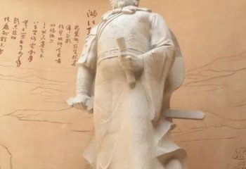 公園岳飛雕塑廠家 戶外擺件  現(xiàn)代岳飛雕塑加工廠