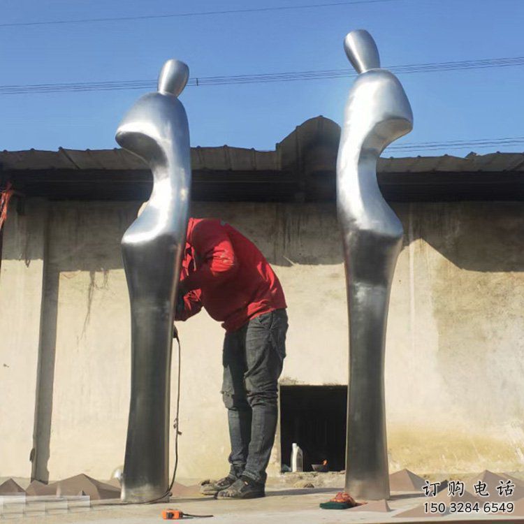 異形仕女雕塑廠家 現代廣場小品  創意仕女雕塑廠