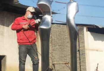 抽象仕女雕塑廠家  歐式小品  大型不銹鋼仕女雕塑廠