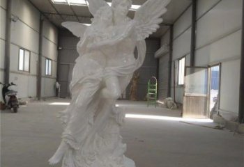 廣場(chǎng)愛神雕塑廠家  公園小品  抽象愛神雕塑擺件