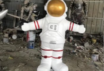 廣場宇航員雕塑廠家  創(chuàng)意小品  大型宇航員雕塑定制
