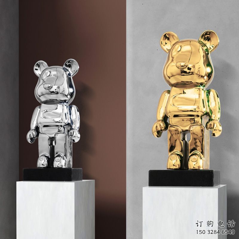 歐式外星人雕塑廠家 抽象擺件  創(chuàng)意電鍍外星人雕塑廠