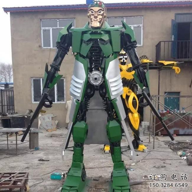 廣場機(jī)器人雕塑廠家  公園小品  現(xiàn)代機(jī)器人雕塑廠