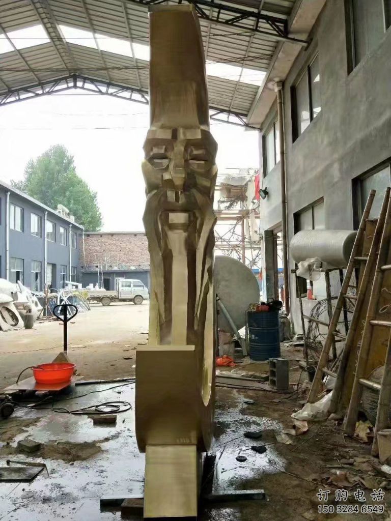 抽象月老雕塑廠家  公園小品  戶外月老雕塑廠