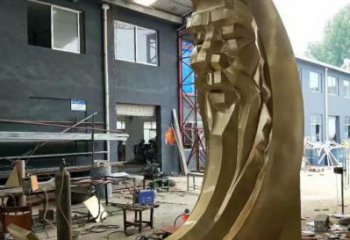 庭院月老雕塑廠家 現代小品 鍛造月老雕塑廠