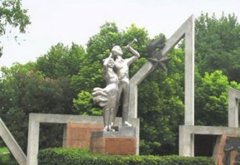 創意校園人物雕塑廠家 教育小品 公園校園人物雕塑定做