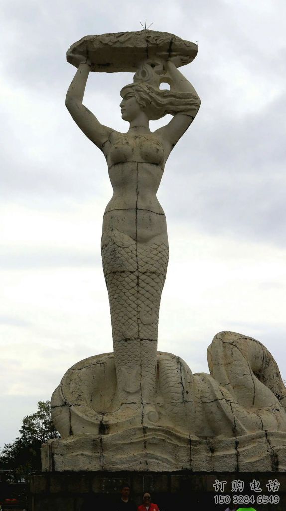 園林女媧補天雕塑廠家  公園小品 中式女媧補天雕塑廠
