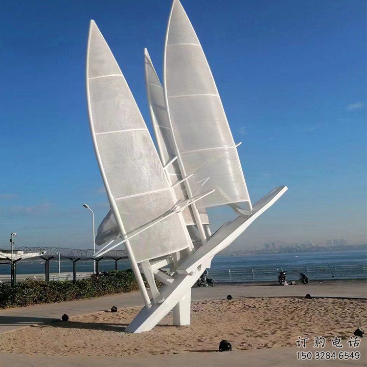 運動沖浪雕塑廠家 彩繪鏤空小品 廣場大型不銹鋼沖浪雕塑