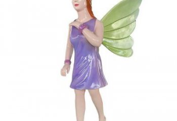 創意仙子雕塑廠家 烤漆現代小品 公園仙子雕塑廠