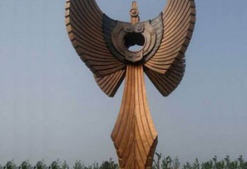 廣場(chǎng)地標(biāo)雕塑廠家 創(chuàng)意小品  現(xiàn)代不銹鋼地標(biāo)雕塑廠