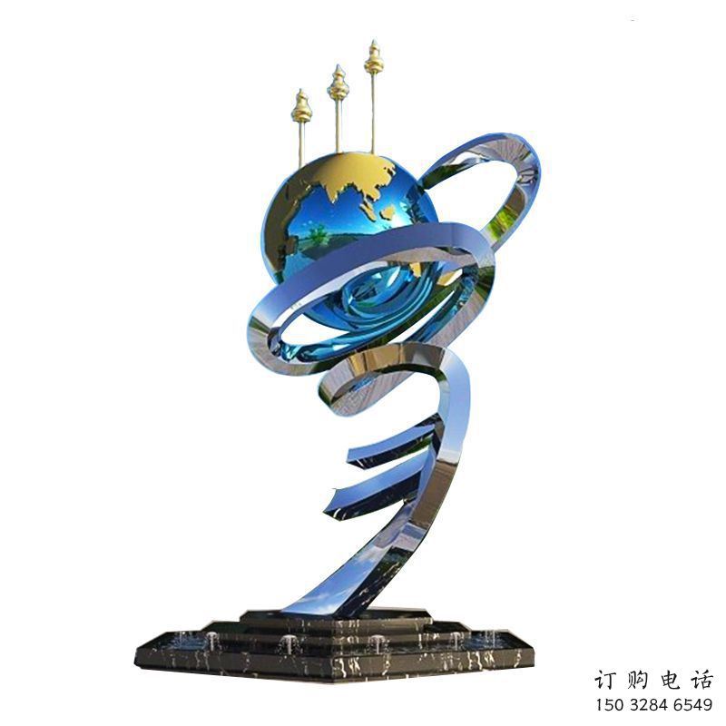 希望指示牌雕塑廠家 教育校園小品 戶(hù)外大型不銹鋼指示牌雕塑