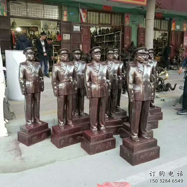 大型偉人雕塑廠家  烤漆小品  戶外偉人雕塑擺件