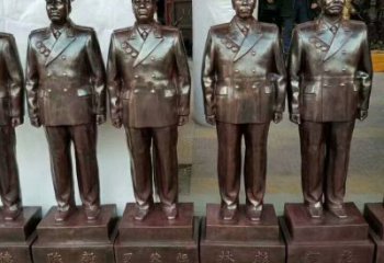 部隊偉人雕塑廠家 創意小品 噴漆偉人雕塑擺件