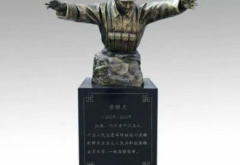 彩繪英雄雕塑廠家 公園仿古擺件 街頭英雄雕塑小品