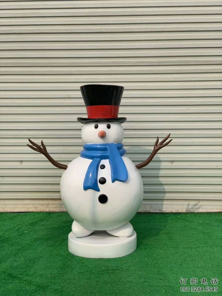風景區雪人雕塑 售樓處不銹鋼雕塑 仿古擺件