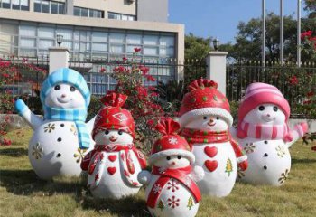 卡通圣誕老人雕塑 酒店公園不銹鋼雕塑 風景區(qū)擺件