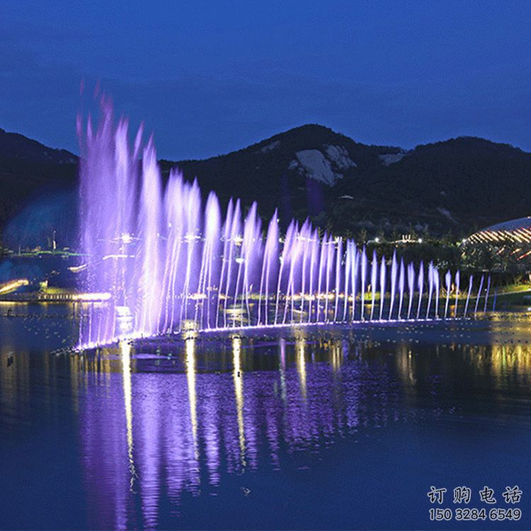 制造噴泉雕塑，燈光數(shù)控效果，公園廣場(chǎng)大型雕塑