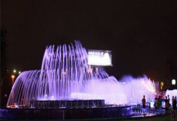 生產噴泉雕塑，燈光數(shù)控效果，公園噴泉雕塑廠家