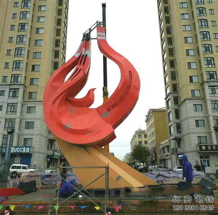 黑龍江酒店鳥類雕塑，家禽主題，鍍銅工藝