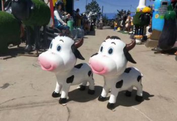 生產(chǎn)城市狗雕塑 風景區(qū)彩繪雕塑 抽象擺件