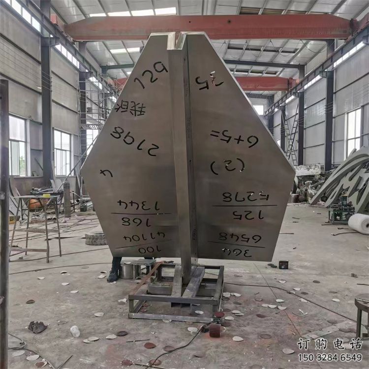 水景飛機雕塑制造商 彩繪剪紙小品 現代雕塑