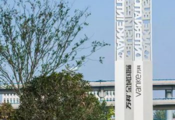 別墅區精神堡壘雕塑廠家 大型別墅區文化雕塑 剪影標識雕塑