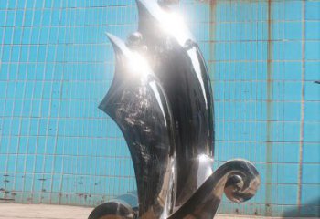 戶外景觀雕塑供應廠，鍍銅帆船雕塑，鏡面工藝