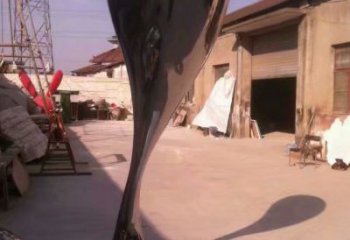 別墅區水珠雕塑廠家 大型別墅區雕塑 不銹鋼剪影雕塑