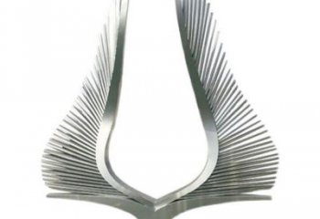 翅膀雕塑生產(chǎn)廠家，鏤空景觀雕塑，西方擺件