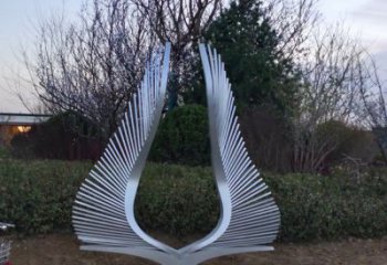 酒店翅膀雕塑廠家生產，公園歐式雕塑，仿古擺件