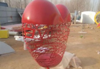 公園愛心雕塑生產商 戶外愛情雕塑 抽象雕塑