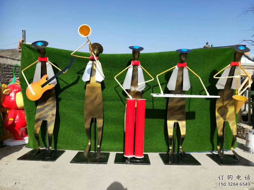 酒店音符雕塑廠家 景觀美陳小品 現代雕塑