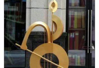 承接村口音符雕塑 啞光景觀擺件 公園雕塑