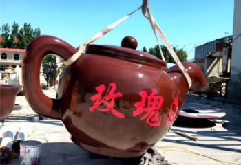 彩繪天壺雕塑廠家 電鍍現(xiàn)代懸空雕塑 公園流水雕塑