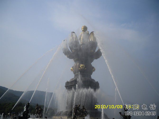 水景變頻噴泉雕塑，水景噴泉雕塑預(yù)定