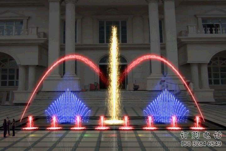 搖擺變頻噴泉雕塑，水景噴泉雕塑加工