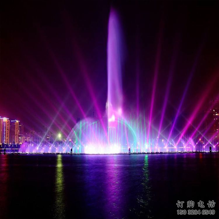 加工噴泉雕塑，燈光數控效果，廣場水景雕塑