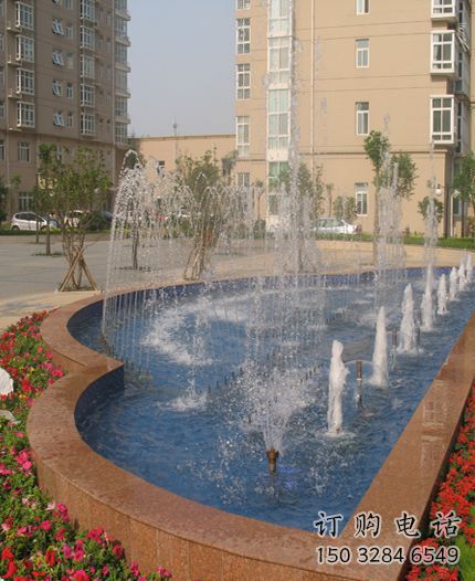 變頻搖擺噴泉雕塑，循環噴水模式噴泉雕塑制造商