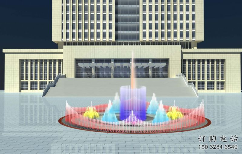 水景冷霧搖擺噴泉雕塑，循環噴水模式噴泉雕塑承接