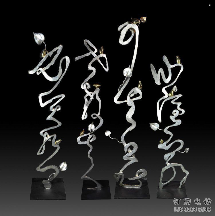 藝術字雕塑指用，景觀雕塑，不銹鋼藝術字雕塑點擊