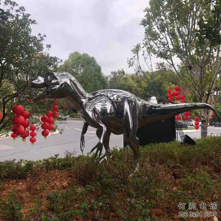 恐龍雕塑服務商，景觀雕塑，鏡面恐龍雕塑選定