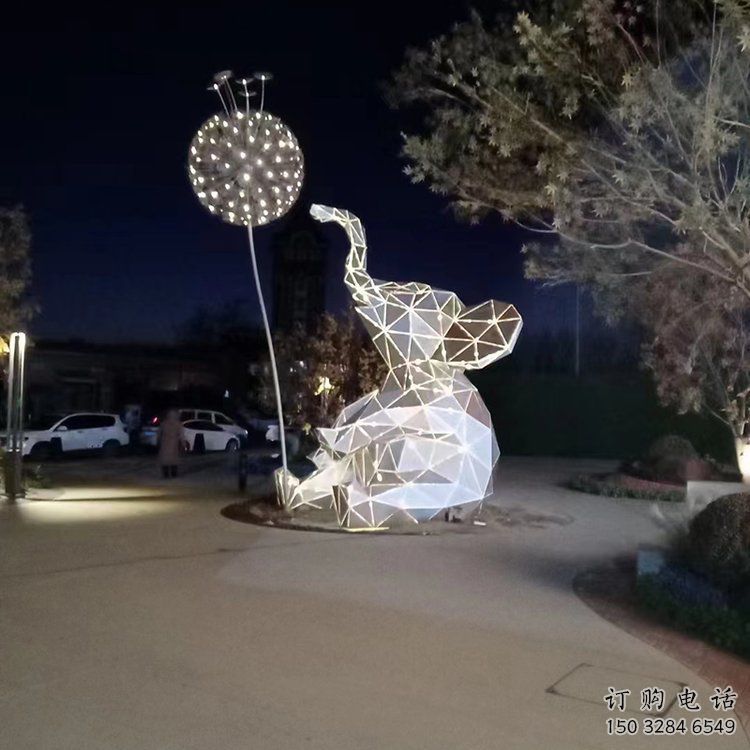 大象雕塑提供，多彩藝術(shù)，中式烤漆大象雕塑通用