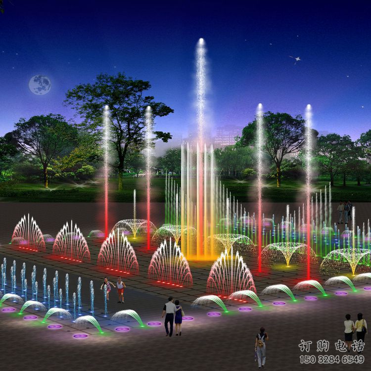 智能數(shù)碼音樂噴泉體系