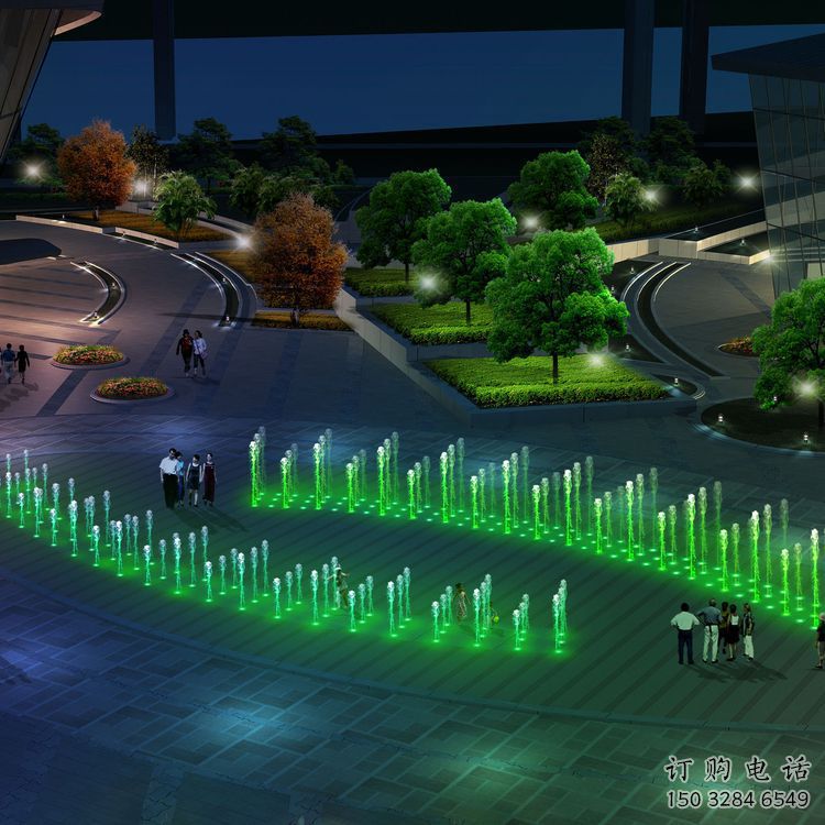 浮動式電影涌泉雕塑