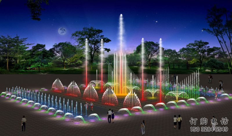 激光水幕噴泉裝置