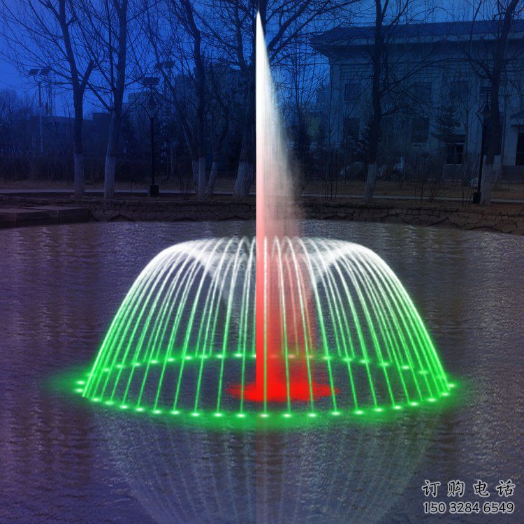 搖擺式噴泉水簾雕塑