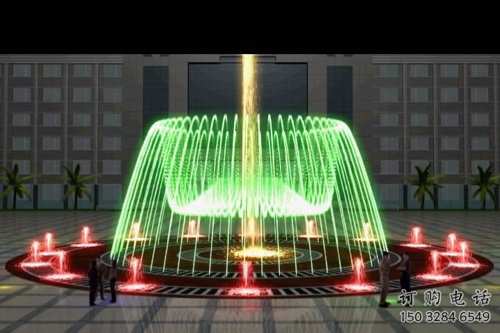 大型噴泉雕塑，燈光數(shù)控效果，公園噴泉雕塑價(jià)格